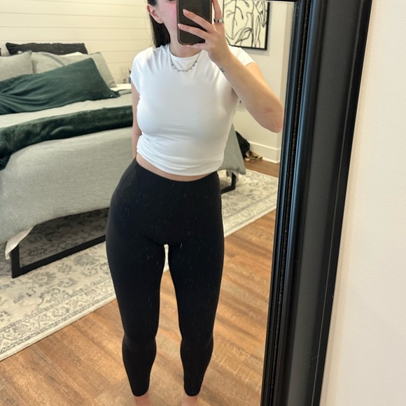 lululemon athletica Tops - Lululemon 25in Black Leggings